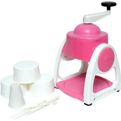 Plastic Manual Ice Gola And Slush Maker Machine