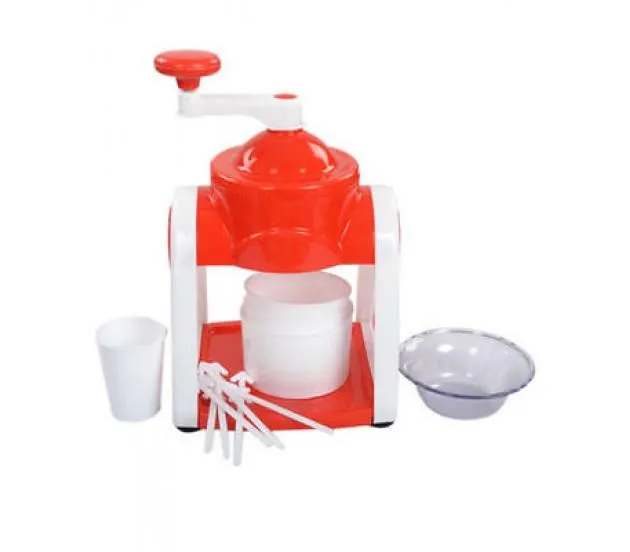 Plastic Manual Ice Gola And Slush Maker Machine