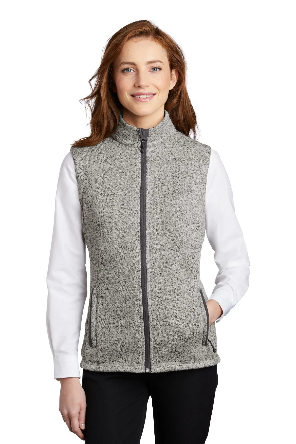 Port Authority ® Ladies Sweater Fleece Vest L236