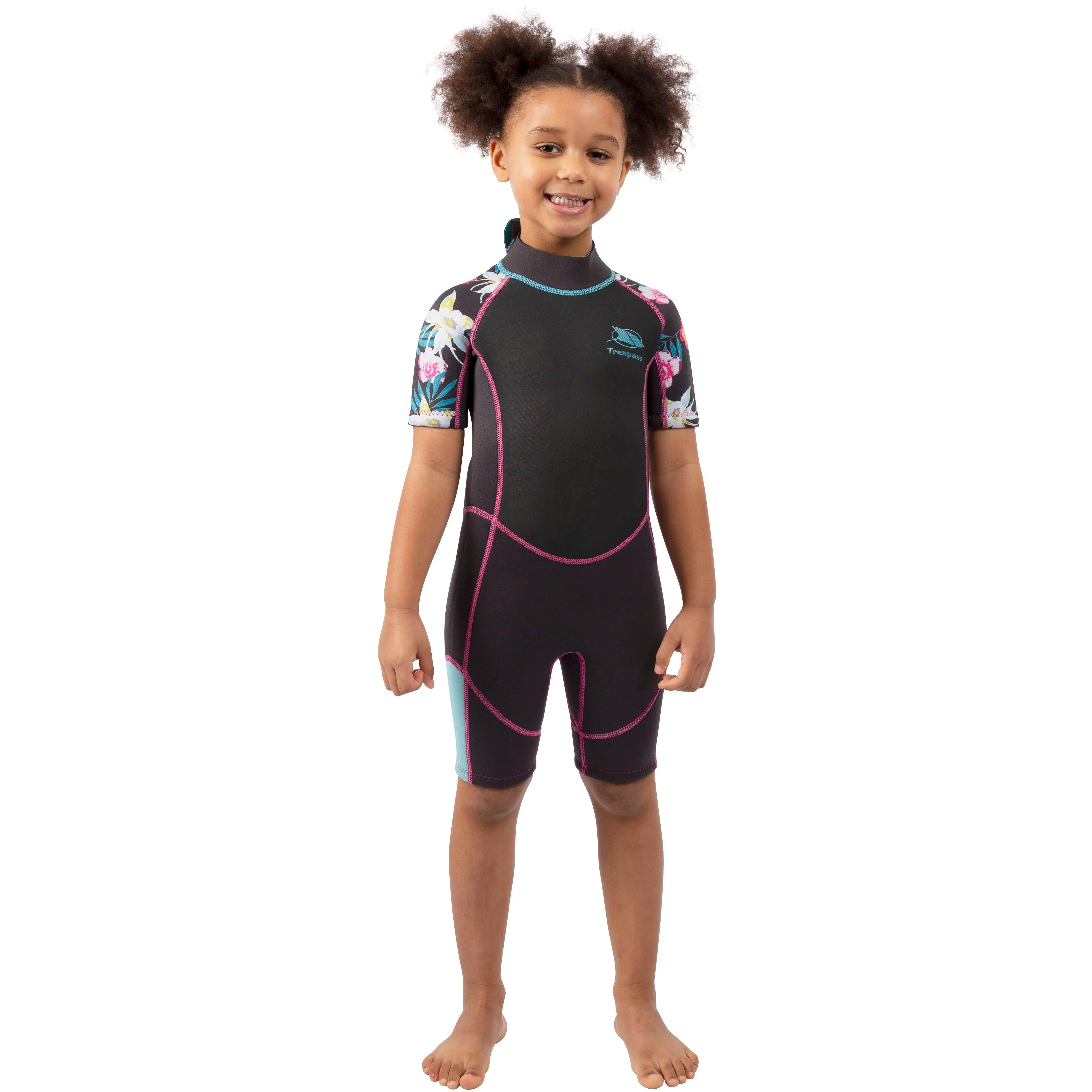 Posie Girls 3MM Short Wetsuit in Dark Grey