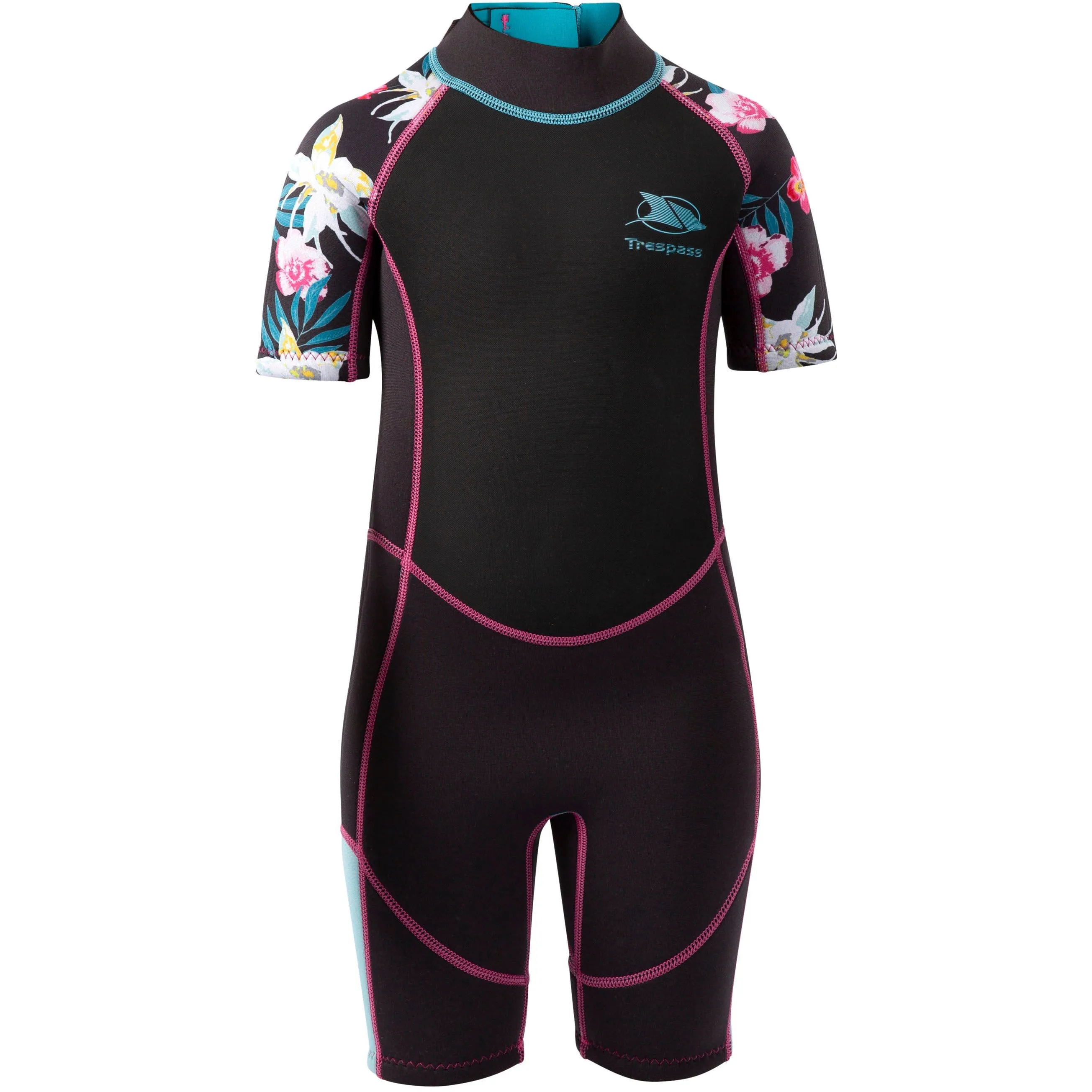 Posie Girls 3MM Short Wetsuit in Dark Grey