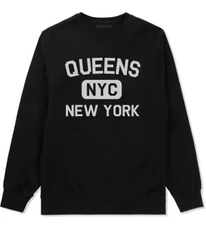 Queens Gym NYC New York Mens Crewneck Sweatshirt