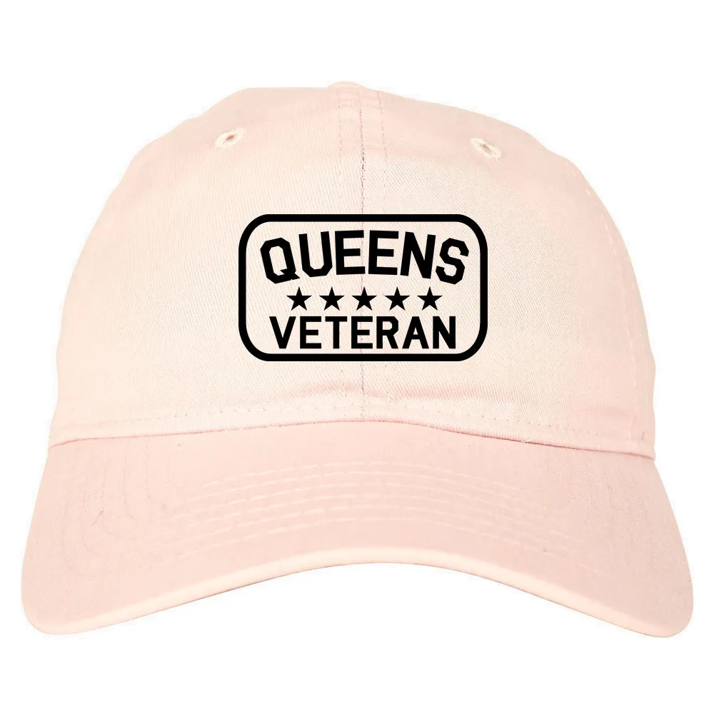 Queens Veteran Mens Dad Hat Baseball Cap