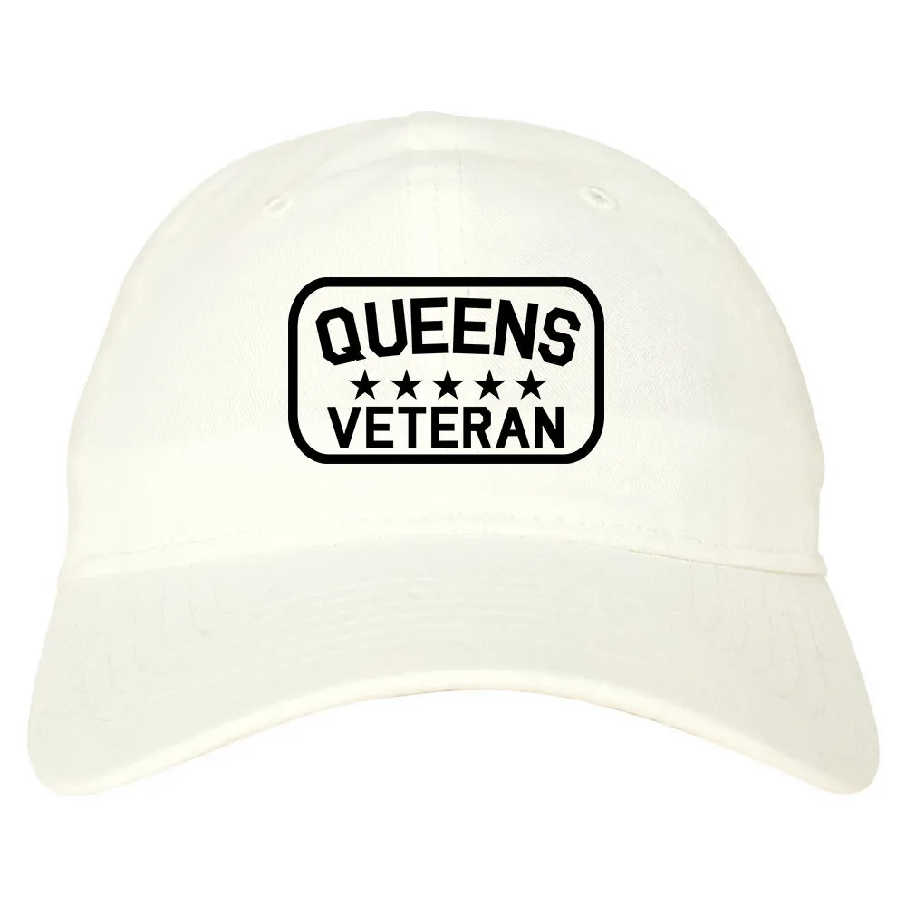 Queens Veteran Mens Dad Hat Baseball Cap