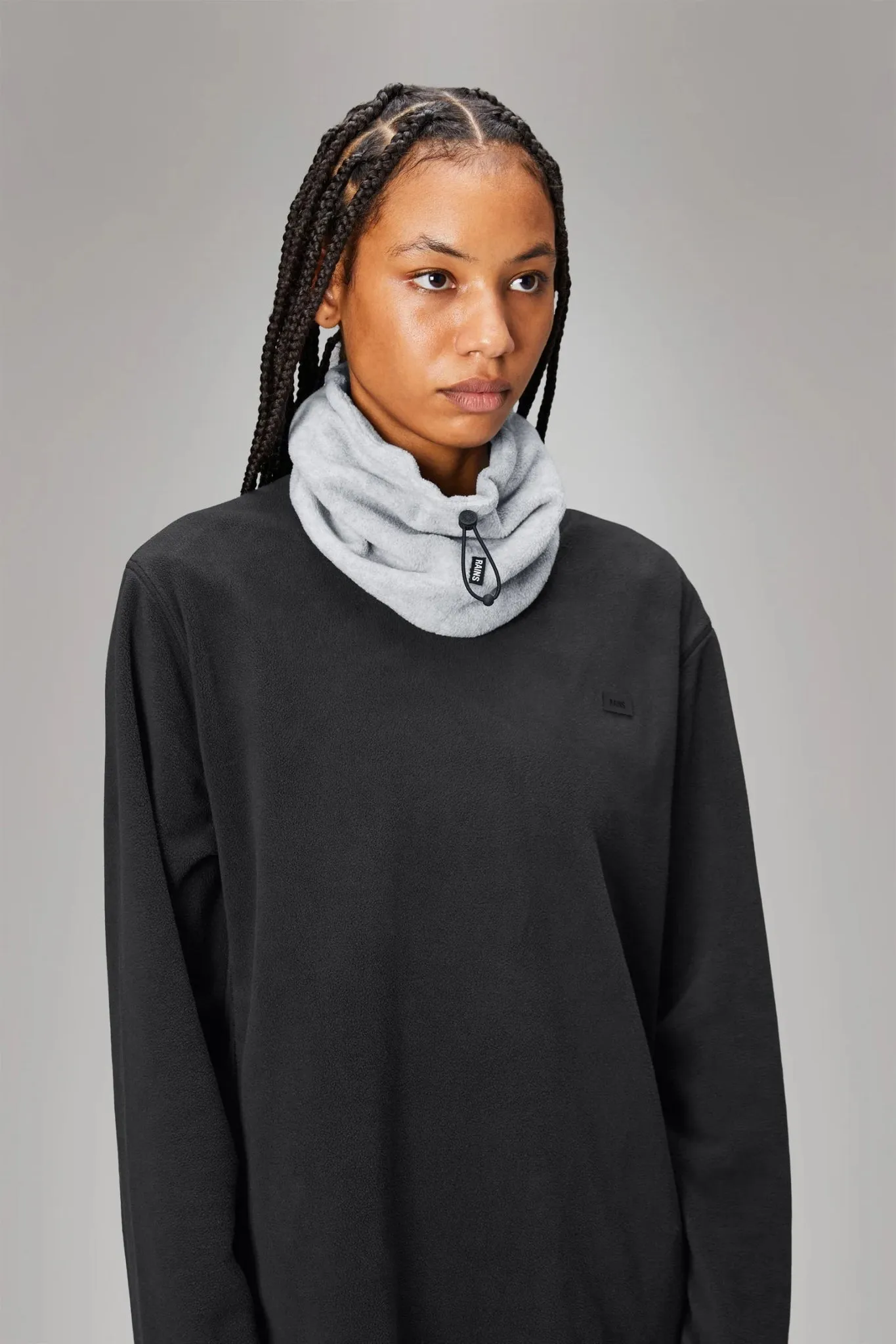 RAINS FLEECE Tube Scarf T1