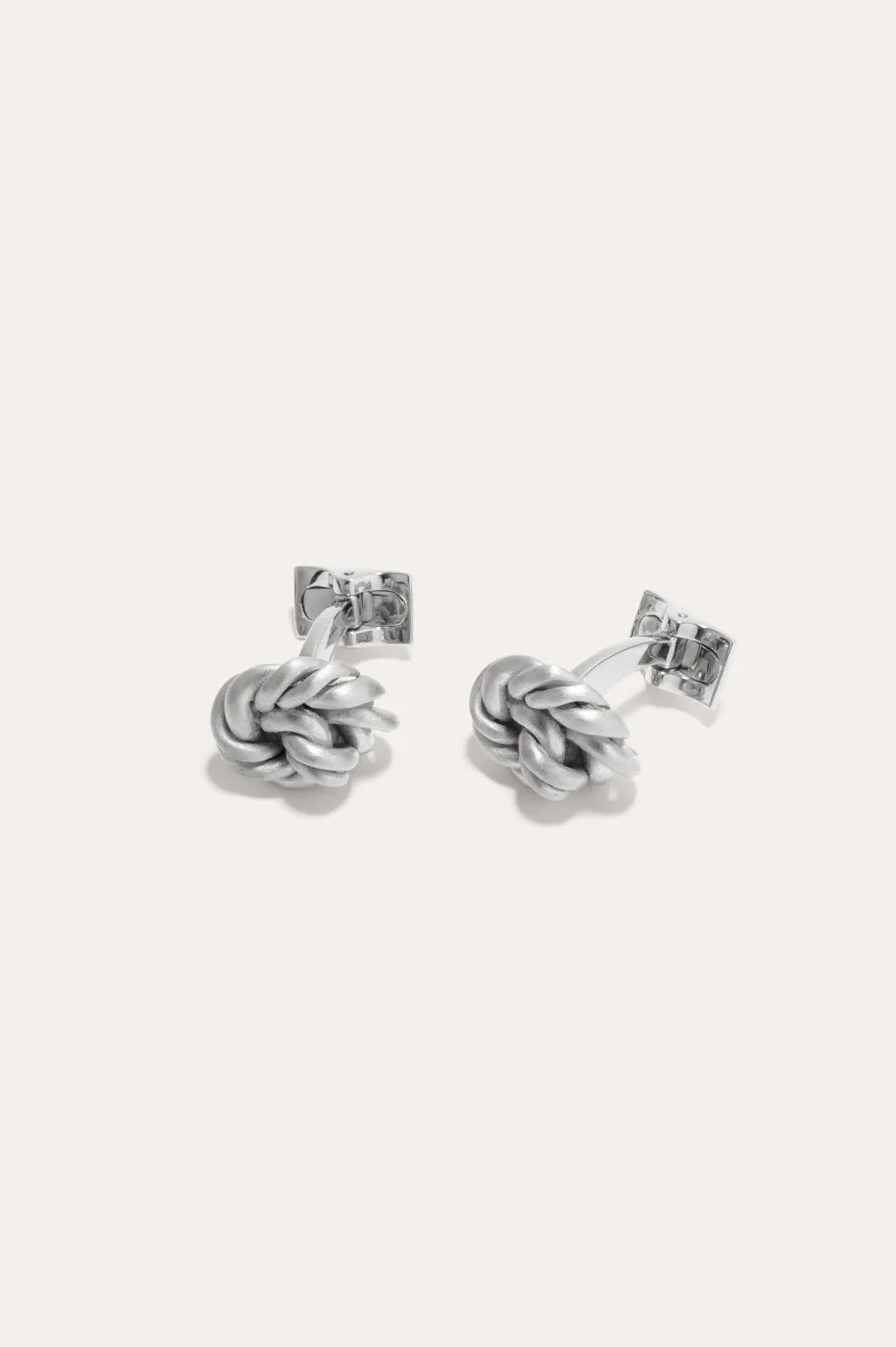 Really Knotted - Platinum Plated Cufflinks