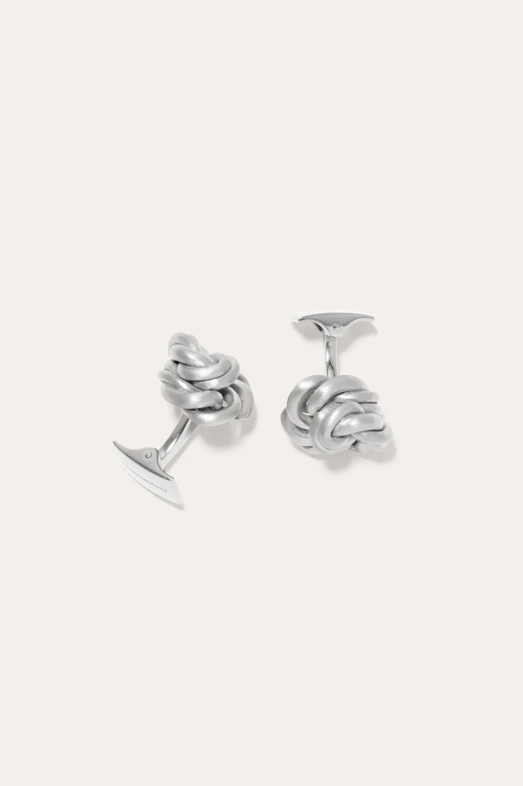 Really Knotted - Platinum Plated Cufflinks