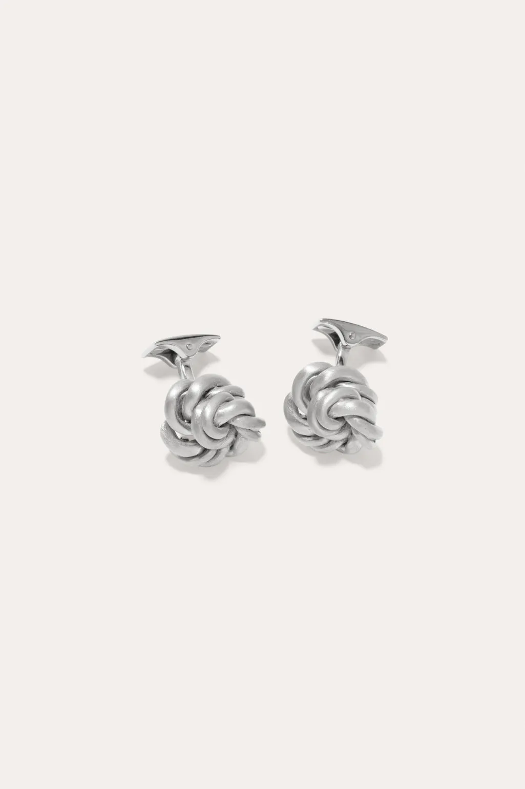 Really Knotted - Platinum Plated Cufflinks