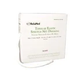 ReliaMed Tubular Elastic Stretch Net Dressing, Medium 18" x 25 yds. (Head, Shoulder and Thigh)