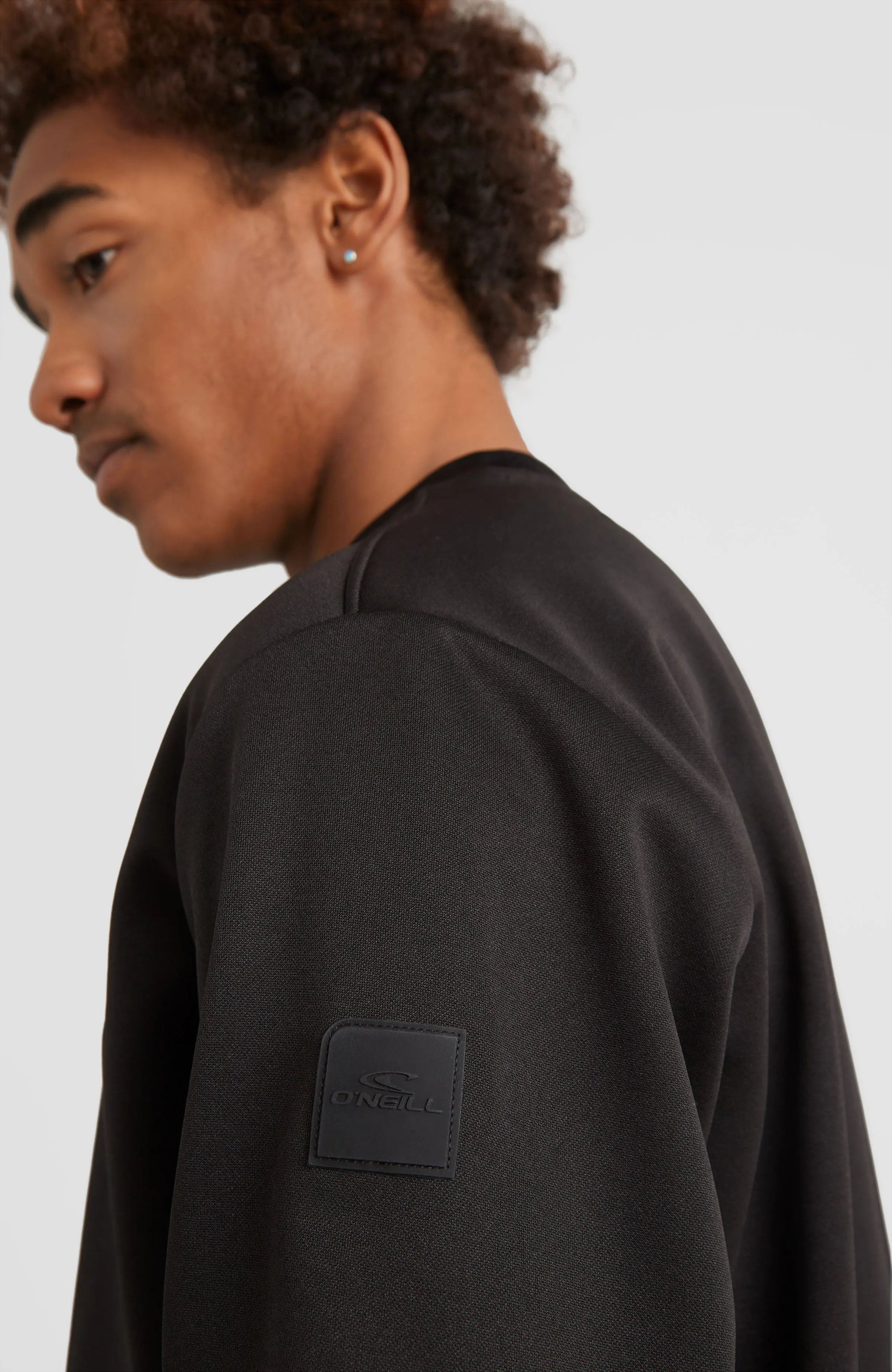 Rutile Crew Fleece | Black Out