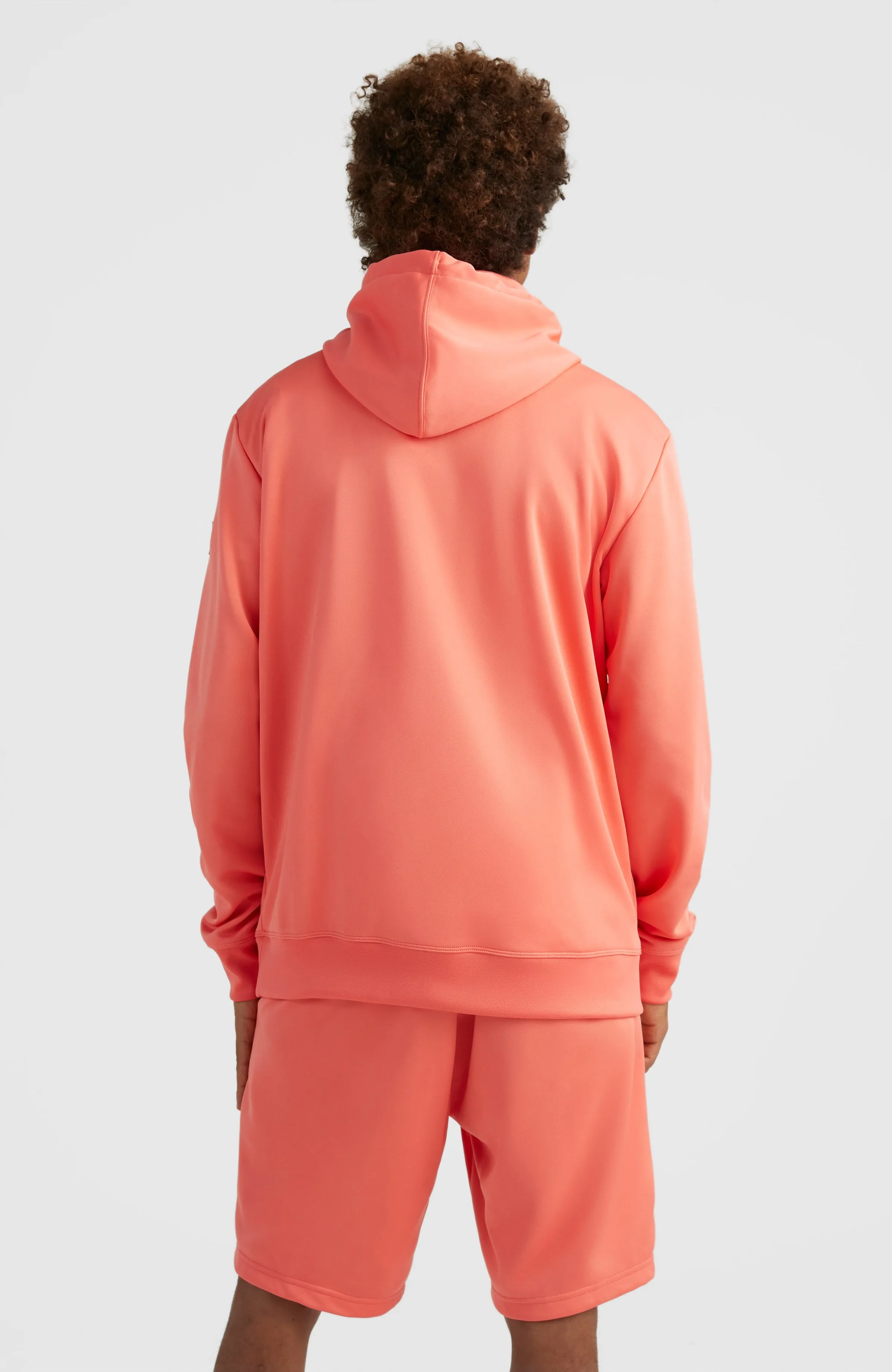 Rutile Hoodie Fleece | Georgia Peach