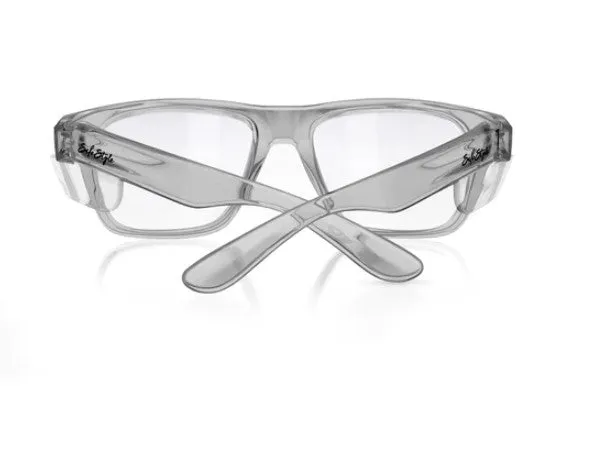 SAFESTYLE Fusions Clear Lens - Graphite Frame