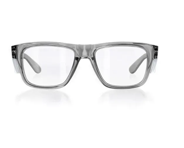 SAFESTYLE Fusions Clear Lens - Graphite Frame