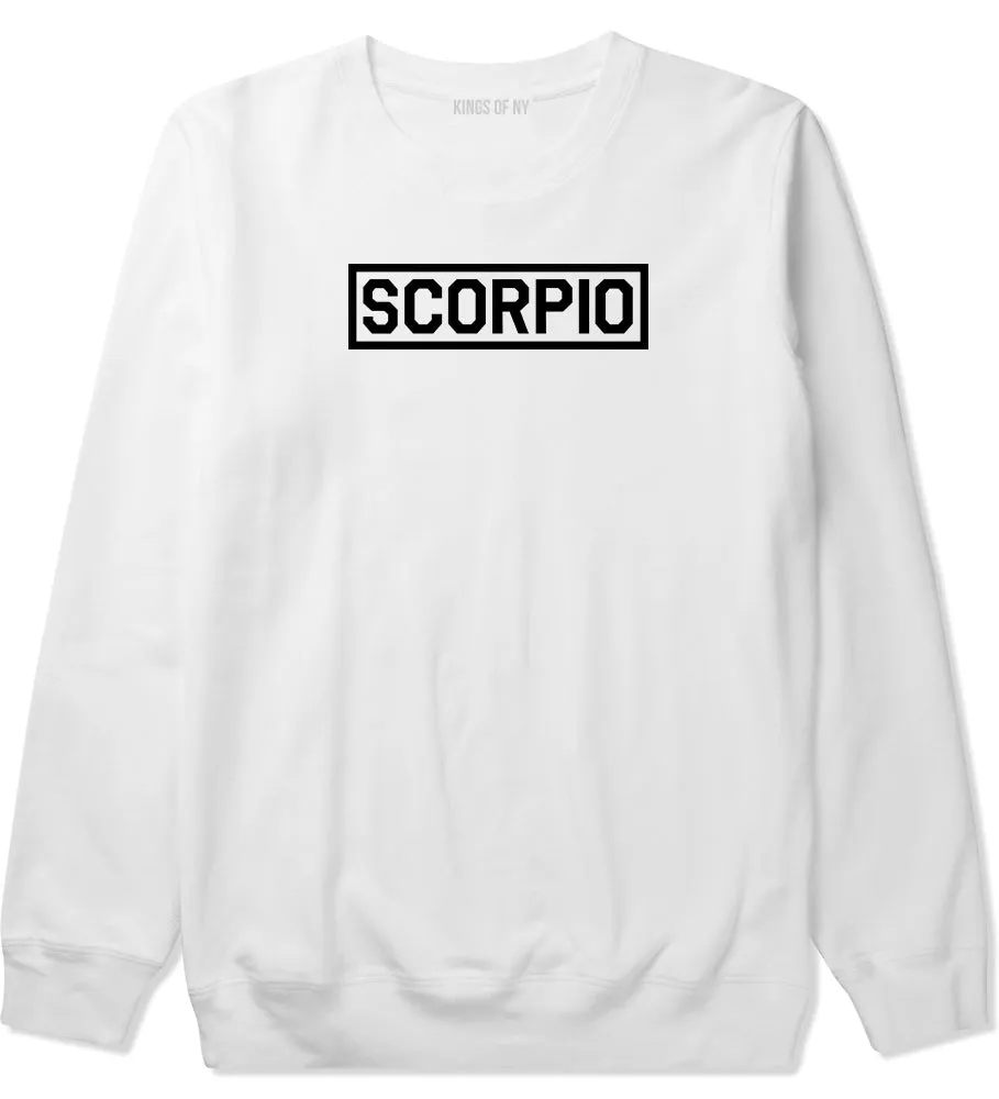 Scorpio Horoscope Sign Mens Crewneck Sweatshirt