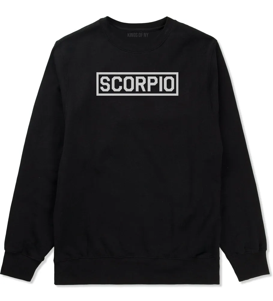 Scorpio Horoscope Sign Mens Crewneck Sweatshirt