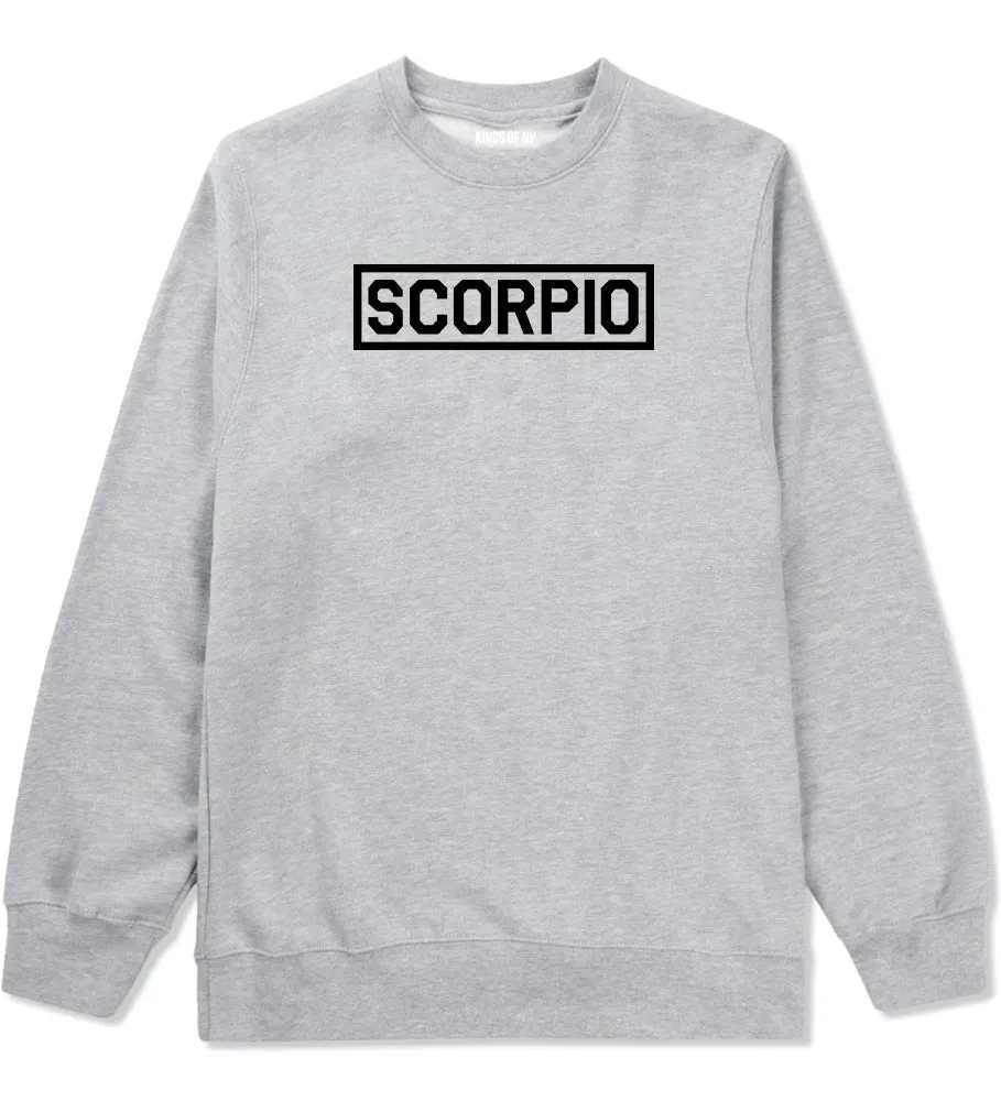 Scorpio Horoscope Sign Mens Crewneck Sweatshirt