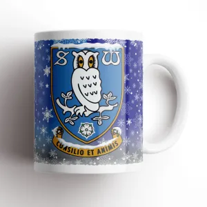 Sheffield Wednesday Xmas Snow Mug