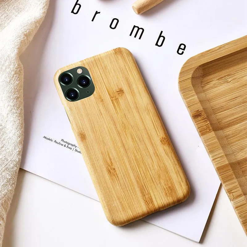 SHOWKOO Aramid Natural Wood Ultra Slim Case Cover