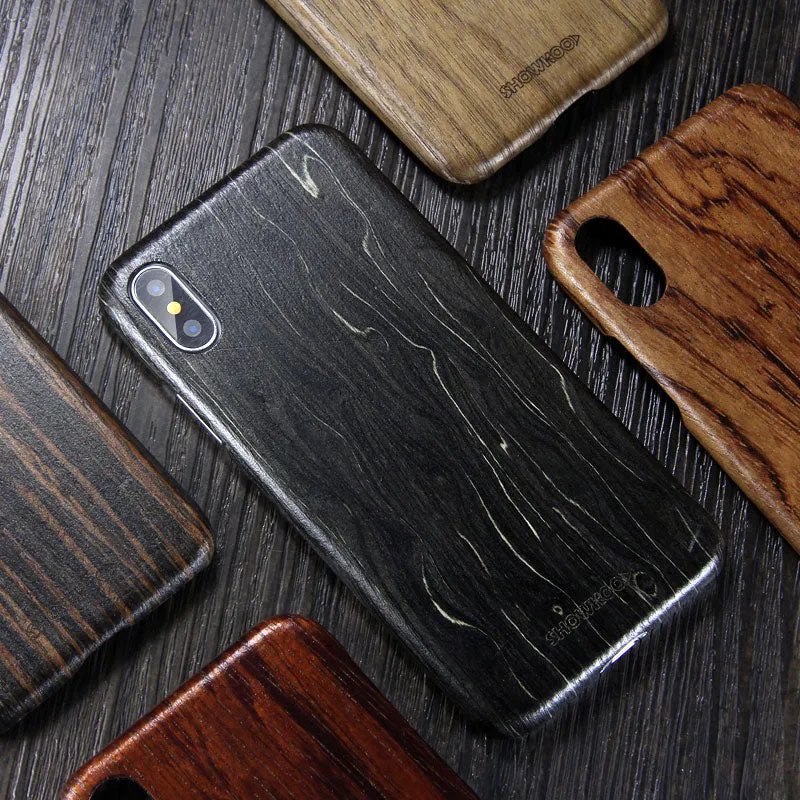 SHOWKOO Aramid Natural Wood Ultra Slim Case Cover