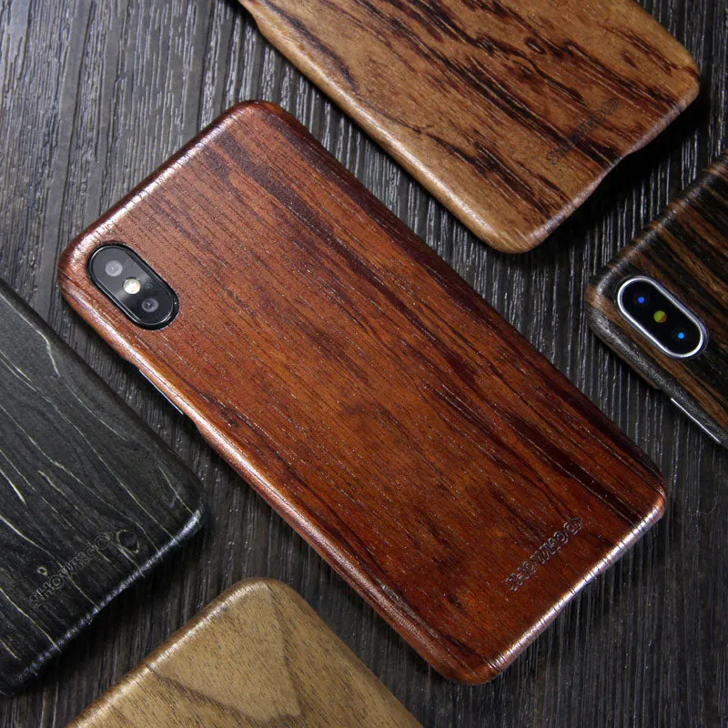 SHOWKOO Aramid Natural Wood Ultra Slim Case Cover