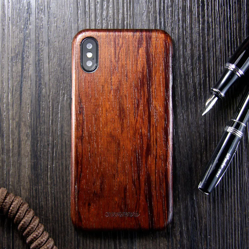 SHOWKOO Aramid Natural Wood Ultra Slim Case Cover