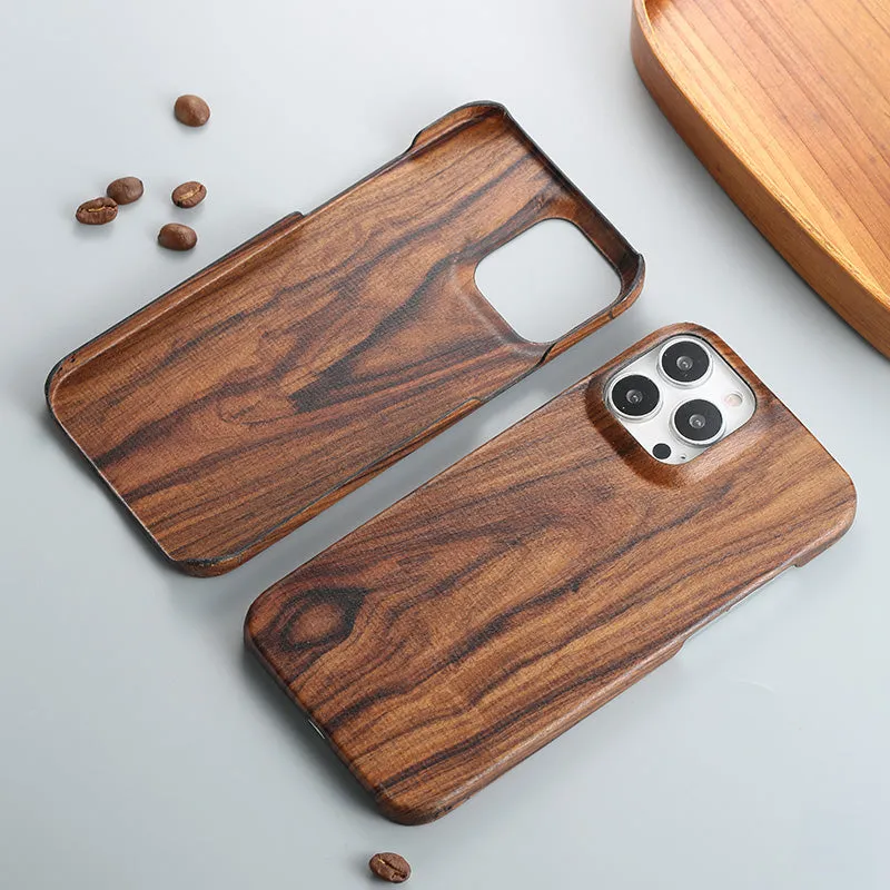 SHOWKOO Aramid Natural Wood Ultra Slim Case Cover