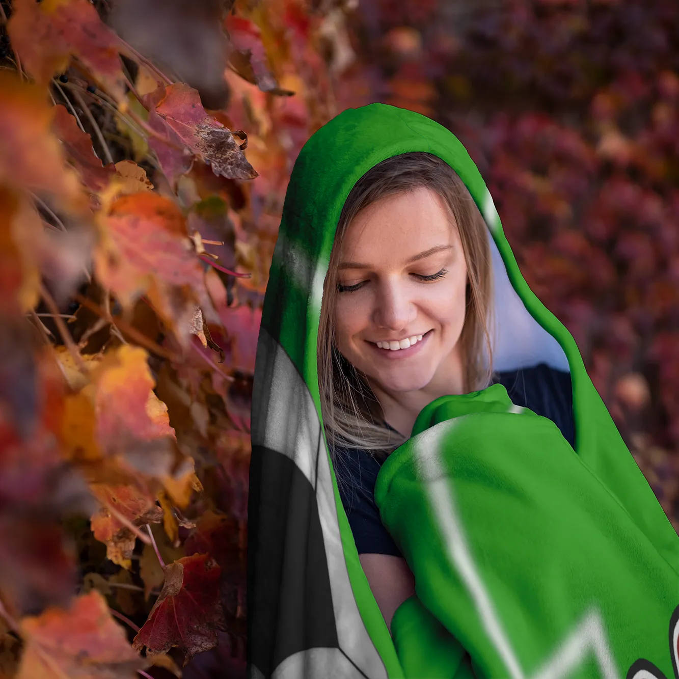 Soccer MOM HOODED BLANKET  [UNIQUE, LIMITED EDITION]