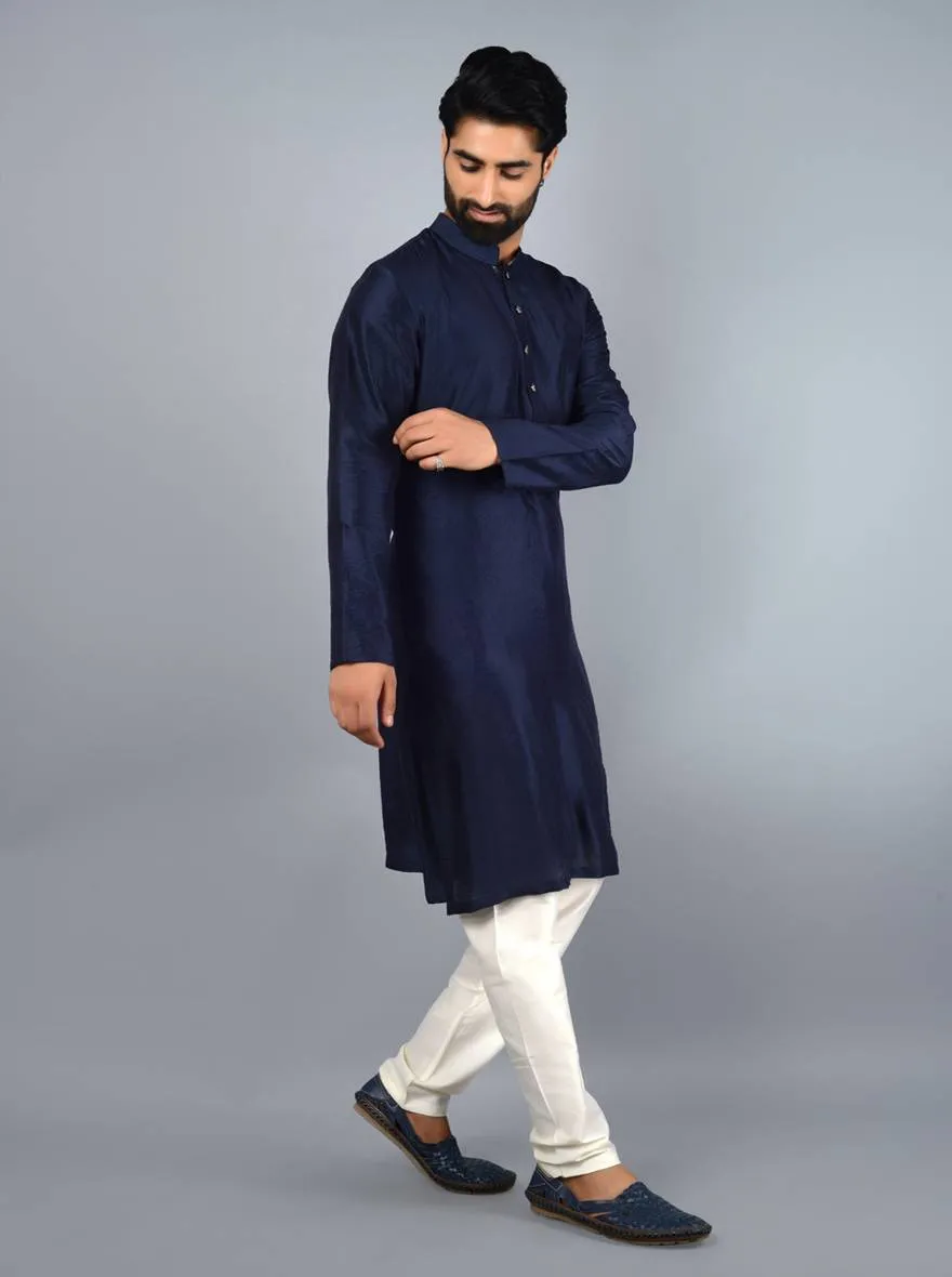 Space Blue  Kurta Set | TULA