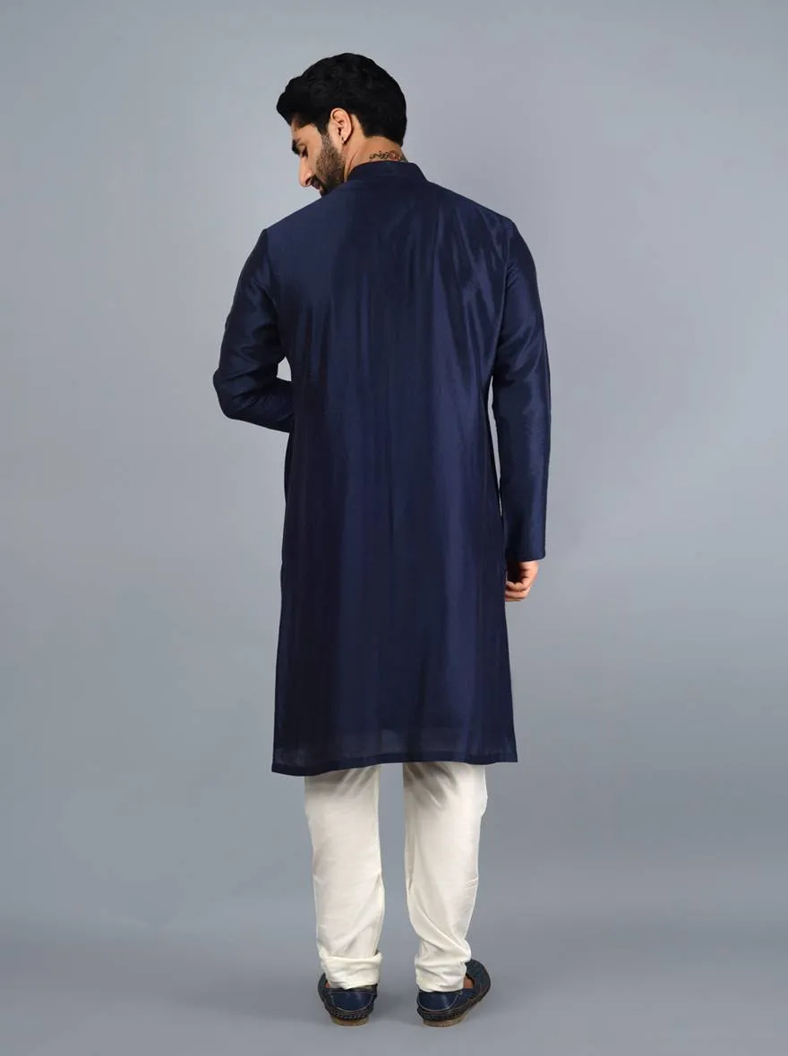 Space Blue  Kurta Set | TULA