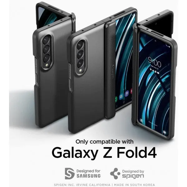 Spigen Slim Armor Pro Case For Samsung Galaxy Z Fold4 - Black