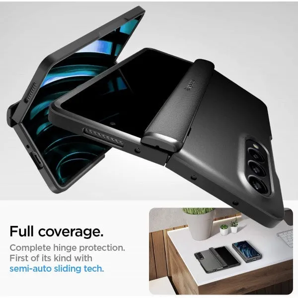 Spigen Slim Armor Pro Case For Samsung Galaxy Z Fold4 - Black