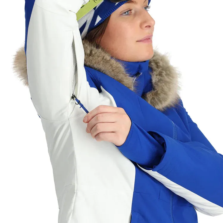 Spyder Vida Jacket Womens 2024 Electric Blue