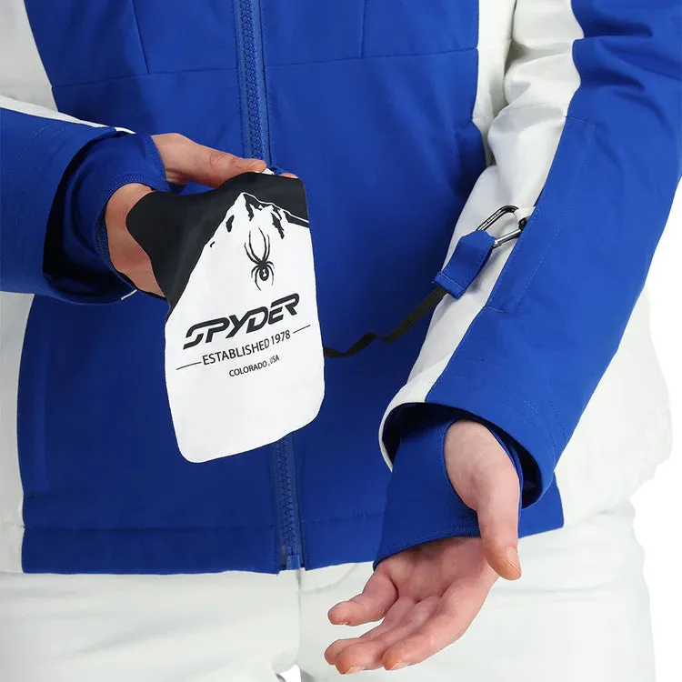 Spyder Vida Jacket Womens 2024 Electric Blue