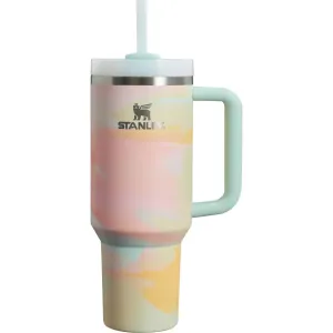 Stanley Quencher H2.0 Tumbler 40oz ( Warm Serene Brushstrokes )