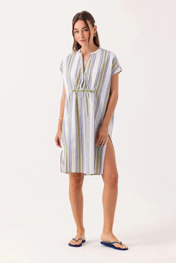 Su105 Sundays Striped Yacht Caftan