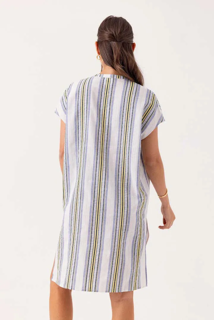 Su105 Sundays Striped Yacht Caftan