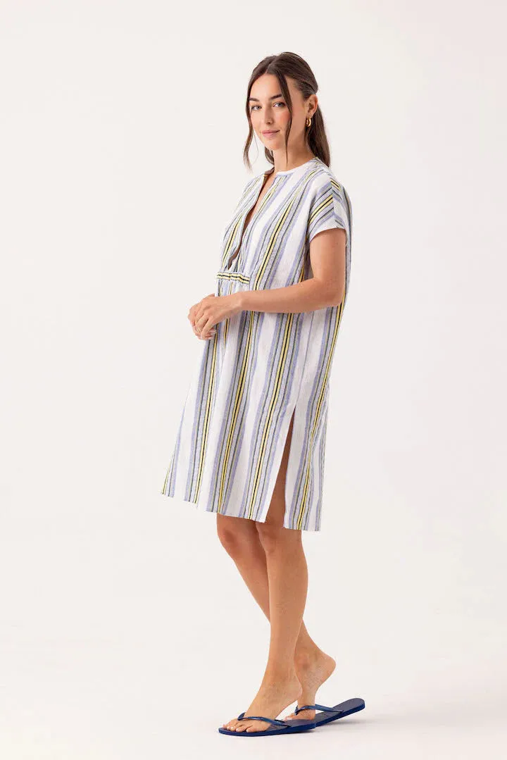 Su105 Sundays Striped Yacht Caftan