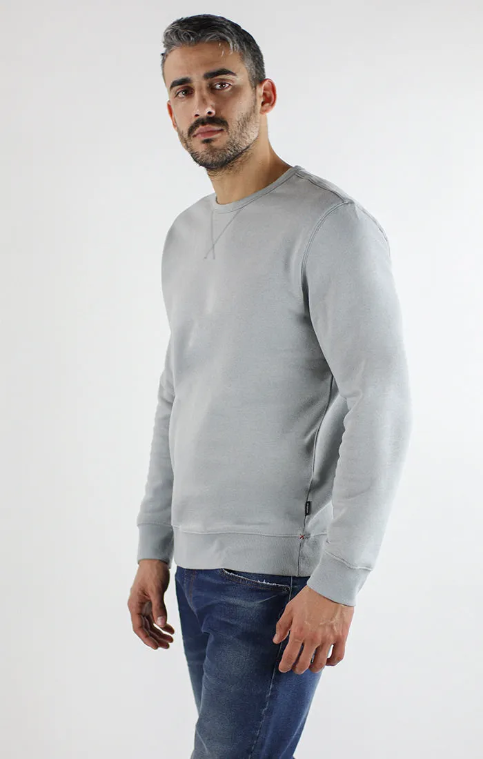 Sueded Fleece Crewneck