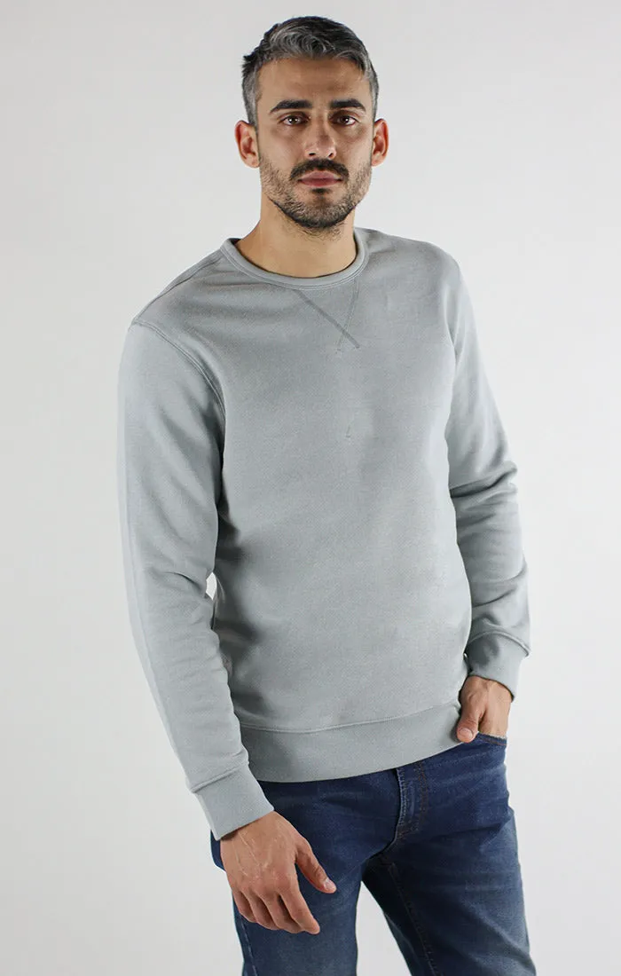 Sueded Fleece Crewneck