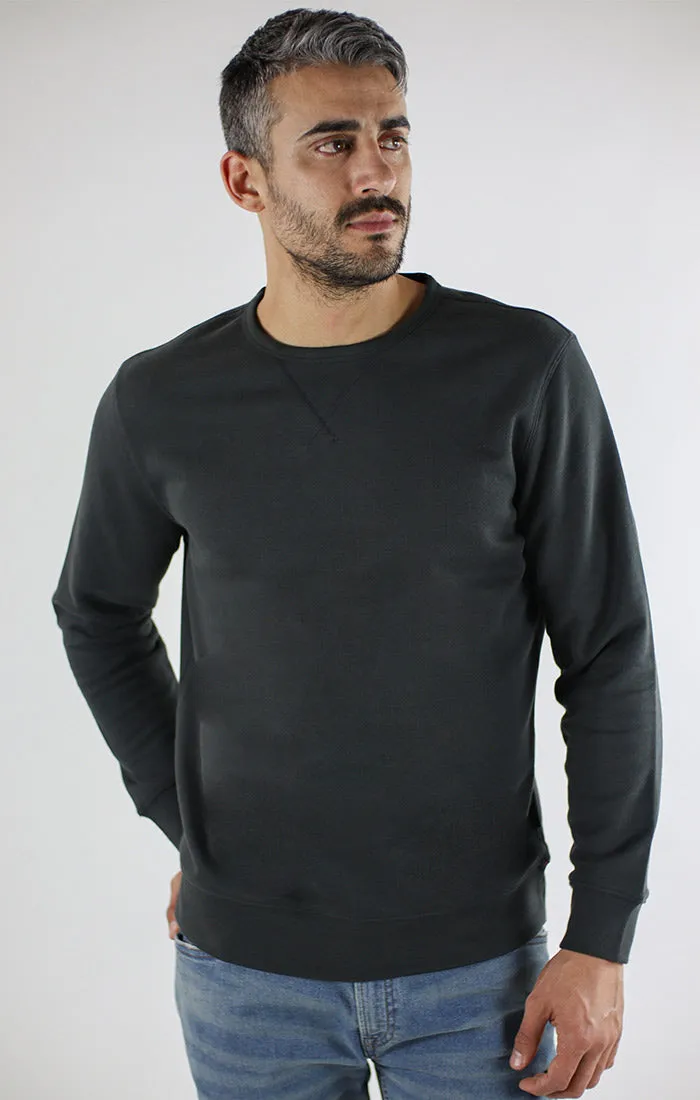 Sueded Fleece Crewneck