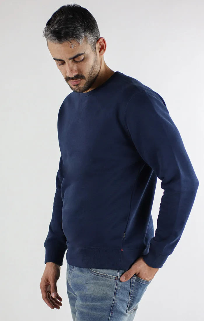 Sueded Fleece Crewneck