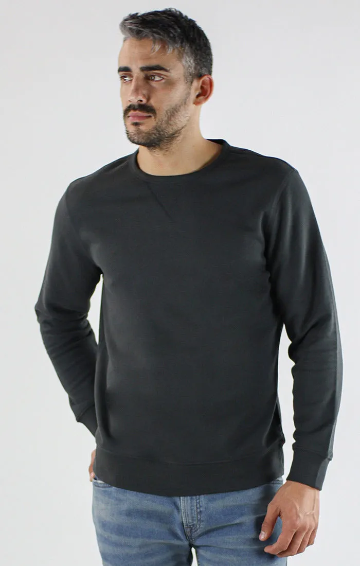 Sueded Fleece Crewneck