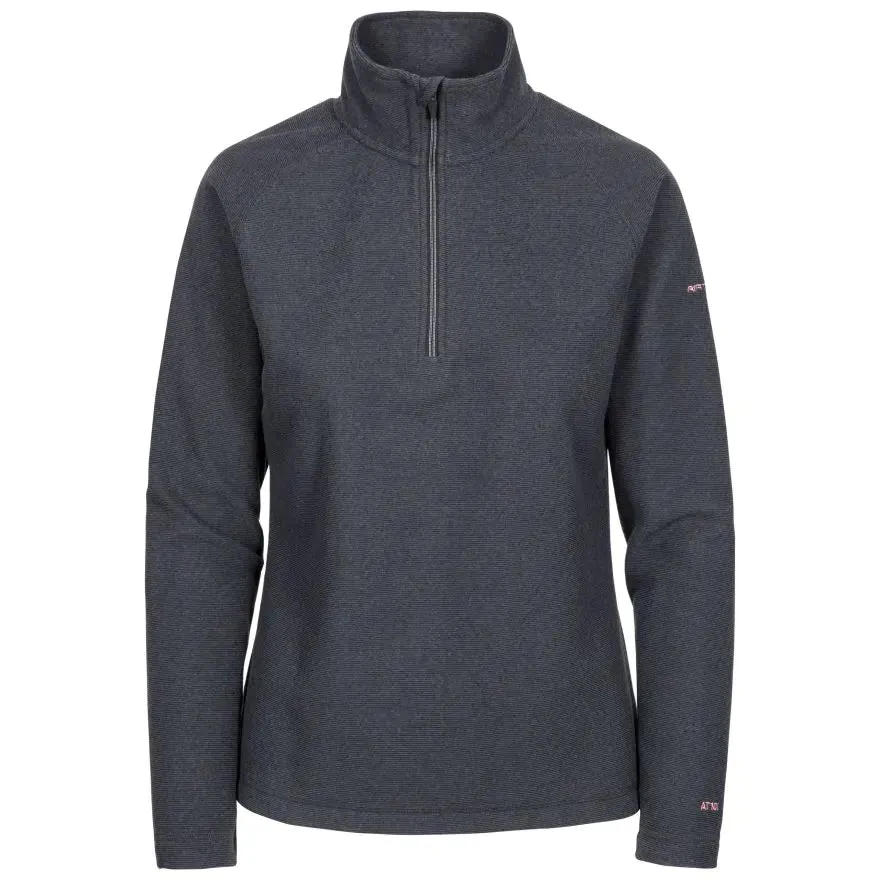 Trespass L Charcoal AT100 Meadows Womens Fleece