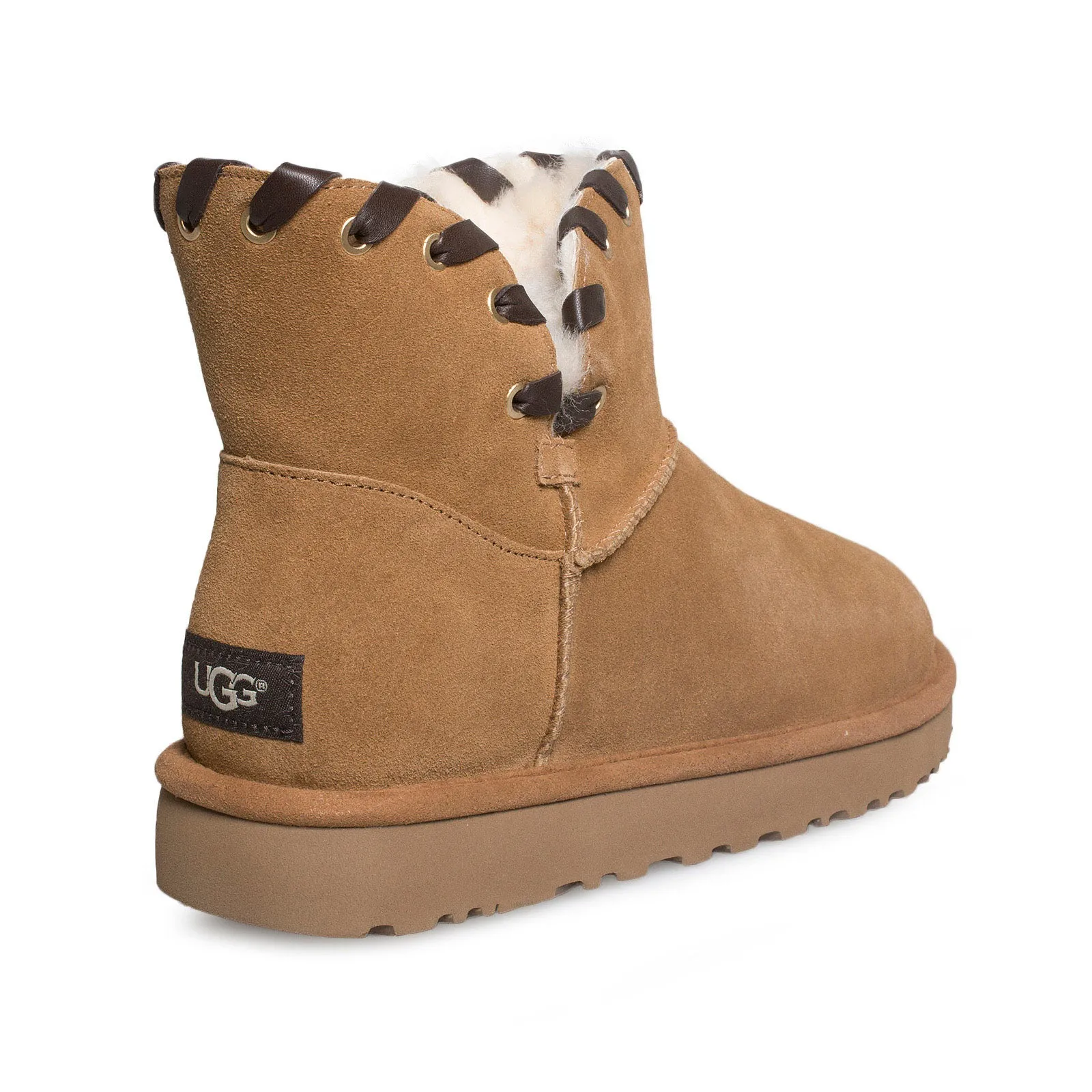 UGG Aidah Mini Chestnut Boots - Women's