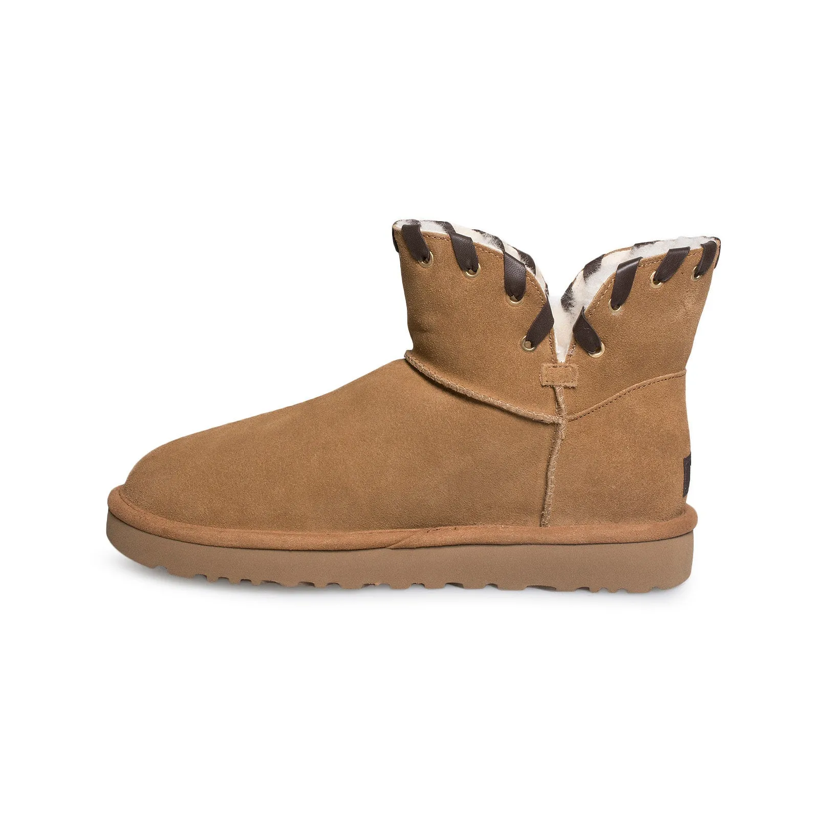 UGG Aidah Mini Chestnut Boots - Women's