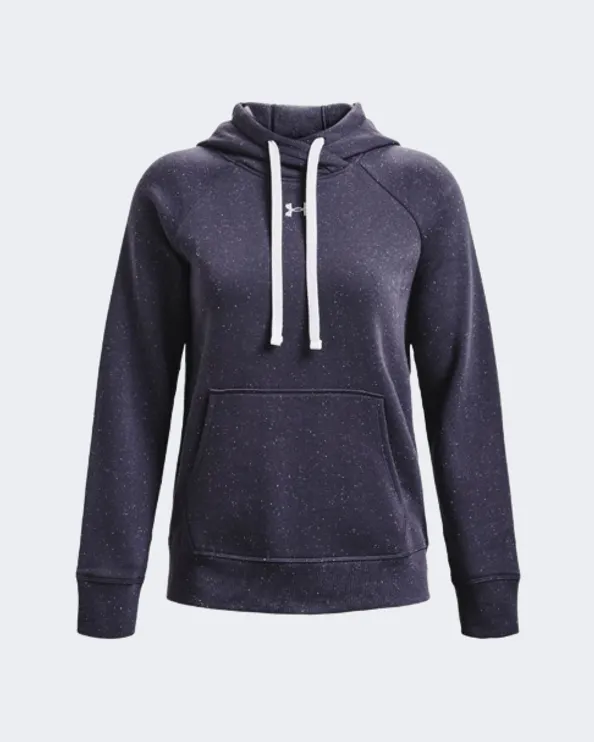 Under Armour Rival Fleece Women Training Hoody Steel/White 1356317-558