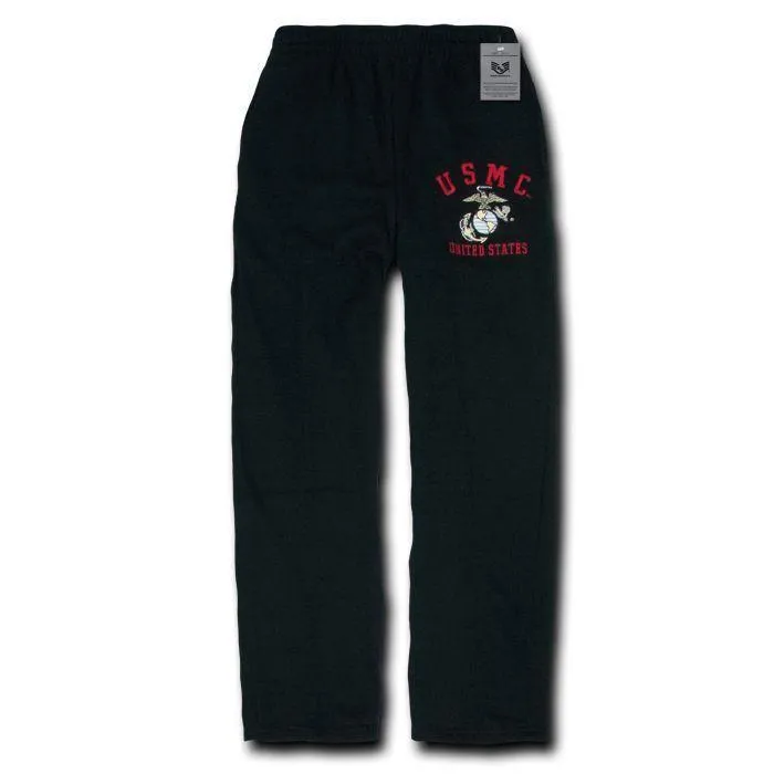 US Military Air Force Marines Navy Fleece Sweatpant Sweat Pants Jogging Sweats