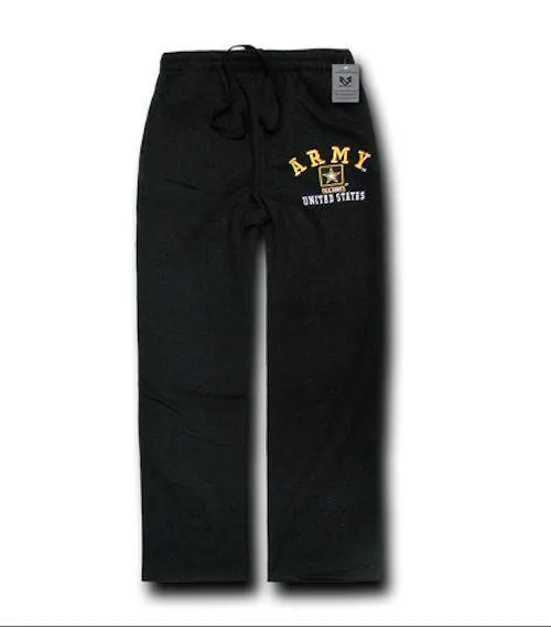 US Military Air Force Marines Navy Fleece Sweatpant Sweat Pants Jogging Sweats