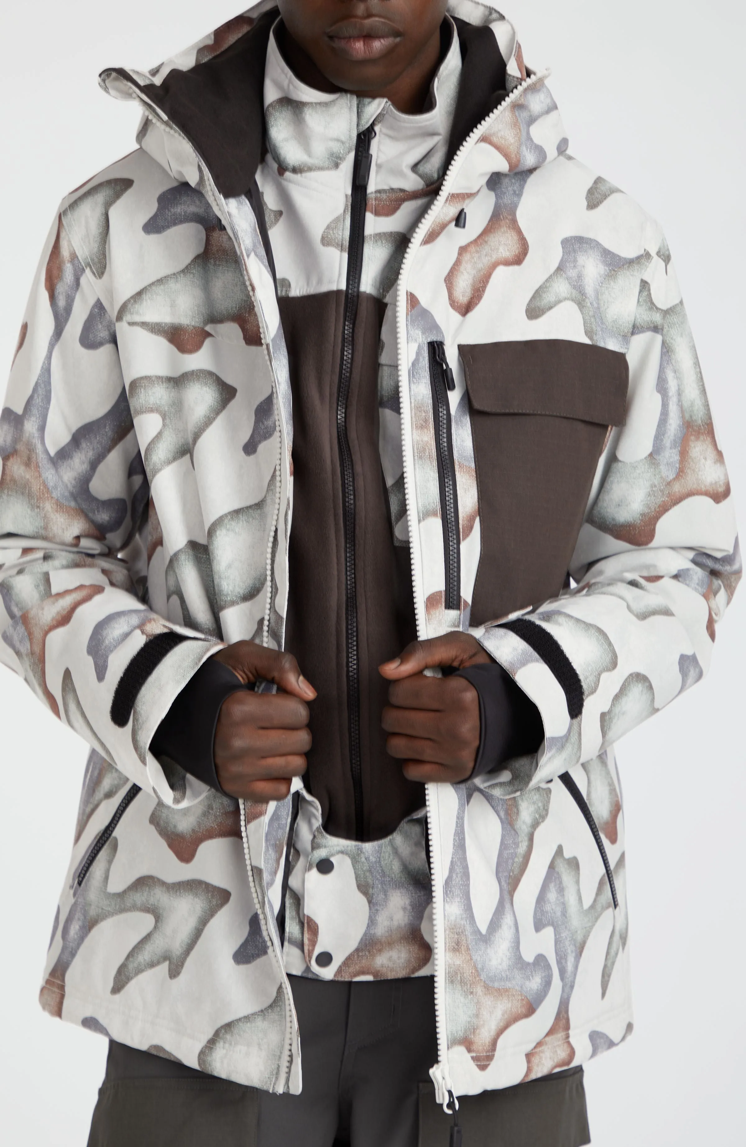 Utility Snow Jacket | Hiker Camo