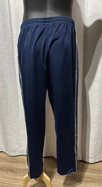 Vintage Navy Adidas Track Pants    #W156